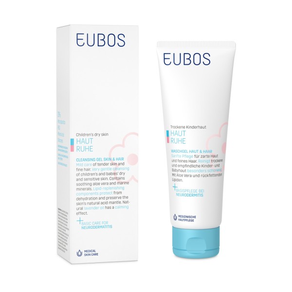 Eubos Dry Skin Children Cleansing Gel 0m+ 125ml (Υγρό Kαθαρισμού Για Δέρμα & Μαλλιά Μωρών και Παιδιών) Eubos Dry Skin Children Cleansing Gel 0m+ 125ml (Υγρό Kαθαρισμού Για Δέρμα & Μαλλιά Μωρών και Παιδιών)