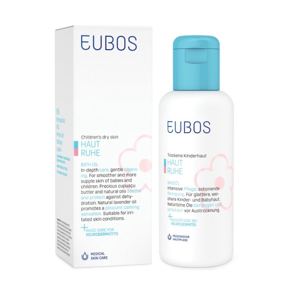 Eubos Dry Skin Children Bath Oil 0m+ 125ml (Ελαιώδες Αφρόλουτρο για το Ξηρό, Ευαίσθητο, Ερεθισμένο Δέρμα των Μωρών και Παιδιών) Eubos Dry Skin Children Bath Oil 0m+ 125ml (Ελαιώδες Αφρόλουτρο για το Ξηρό, Ευαίσθητο, Ερεθισμένο Δέρμα των Μωρών και Παιδιών)