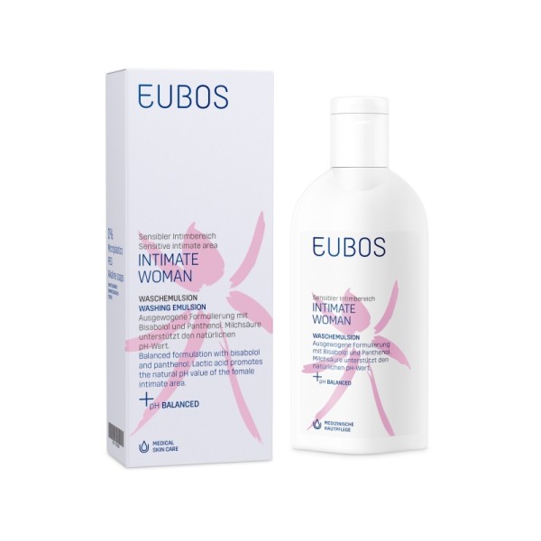 Eubos Med Eubos Intimate Woman Washing Emulsion 200 ml