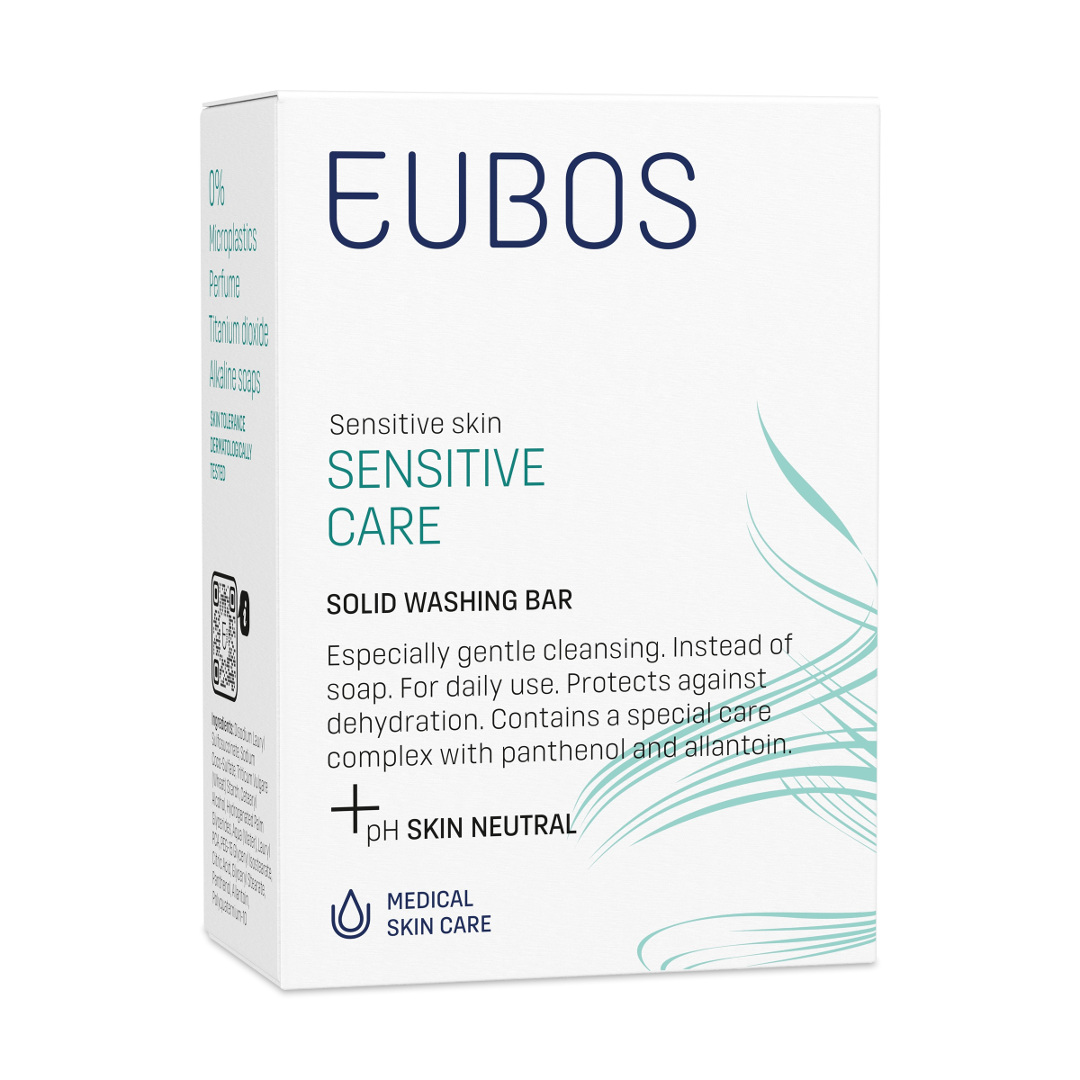 Eubos Sensitive Care Solid Washing Bar 125g (Πλάκα Καθαρισμού Για Ευαίσθητο Δέρμα) Eubos Sensitive Care Solid Washing Bar 125g (Πλάκα Καθαρισμού Για Ευαίσθητο Δέρμα)