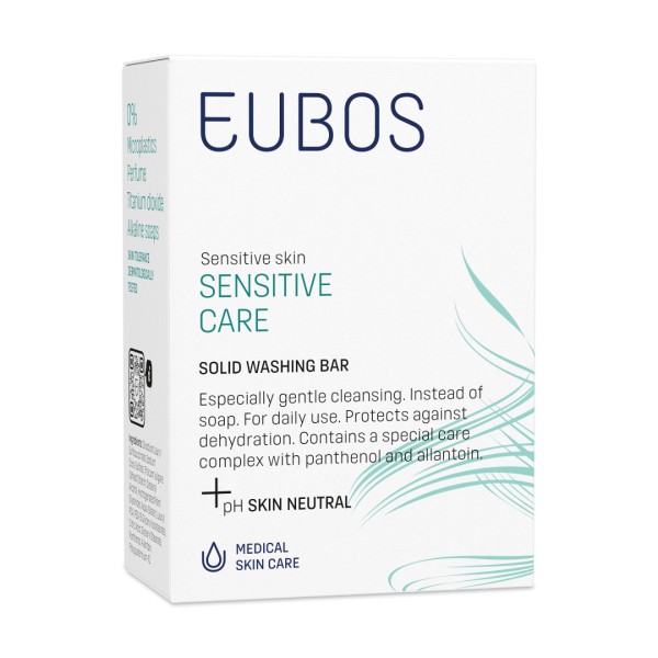 Eubos Sensitive Care Solid Washing Bar 125g (Πλάκα Καθαρισμού Για Ευαίσθητο Δέρμα) Eubos Sensitive Care Solid Washing Bar 125g (Πλάκα Καθαρισμού Για Ευαίσθητο Δέρμα)