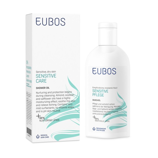 Eubos Sensitive Care Shower Oil 200ml (Ελαιώδες Καθαριστικό Σώματος για Ευαίσθητο & Ξηρό Δέρμα) Eubos Sensitive Care Shower Oil 200ml (Ελαιώδες Καθαριστικό Σώματος για Ευαίσθητο & Ξηρό Δέρμα)