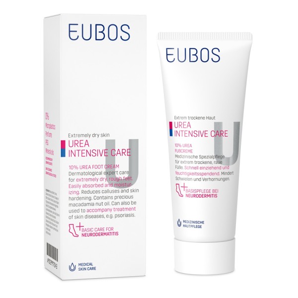 Eubos Urea Intensive Care 10% Foot Cream 100ml (Kρέμα Ποδιών με 10% Ουρία) Eubos Urea Intensive Care 10% Foot Cream 100ml (Kρέμα Ποδιών με 10% Ουρία)