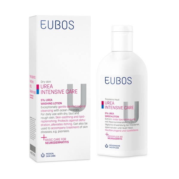 Eubos Urea Intensive Care 5% Washing Lotion 200ml (Ενυδατικό Υγρό Καθαρισμού Προσώπου και Σώματος με 5% Ουρία) Eubos Urea Intensive Care 5% Washing Lotion 200ml (Ενυδατικό Υγρό Καθαρισμού Προσώπου και Σώματος με 5% Ουρία)