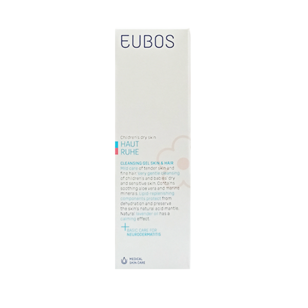 Eubos Dry Skin Children Cleansing Gel 125ml (Υγρό Kαθαρισμού Για Δέρμα & Μαλλιά)