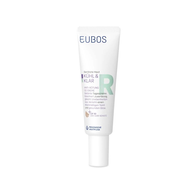 Eubos Cool & Calm Redness Relieving CC Cream SPF50 30ml (Καταπραϋντική Κρέμα CC για την Ερυθρότητα)