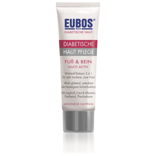 Eubos Diabetic Skin Foot & Leg Multi-Active  Γαλάκτωμα Ποδιών 100 ml