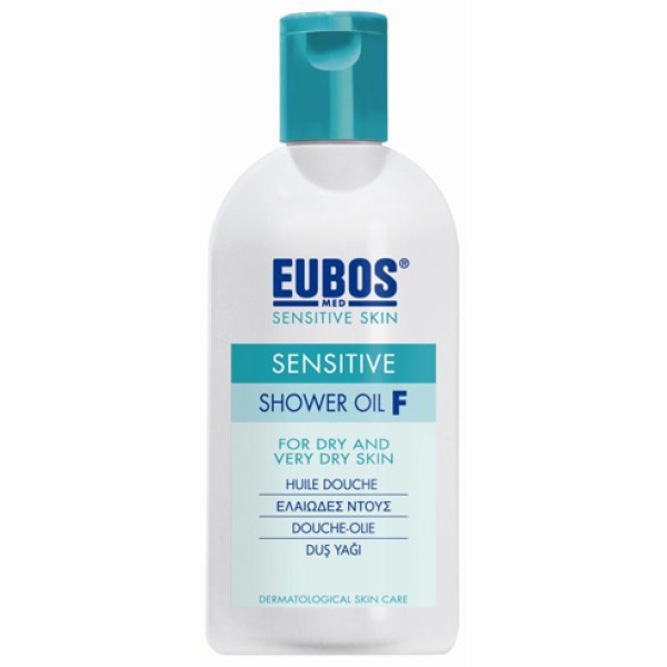 Eubos Sensitive & Skin Care Shower Oil F (ξηρό/πολύ ξηρό δέρμα) 200ml