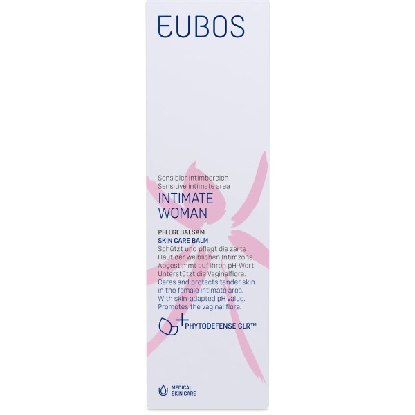 Eubos Intimate Woman Skin Care Balm 125ml (Γαλάκτωμα Περιποίησης Ευαίσθητης Περιοχής)