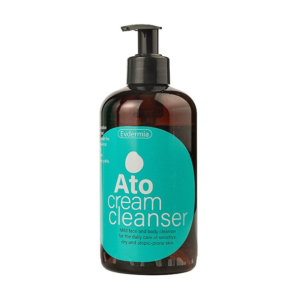 Evdermia (Body) Ato Cream Cleanser 400ml (Καθαριστικό Προσώπου/Σώματος για ευαίσθητο, ξηρό και με τάση ατοπίας δέρμα)