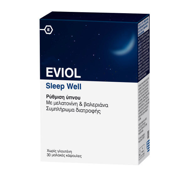 Eviol Sleep Well 30 μαλακές κάψουλες