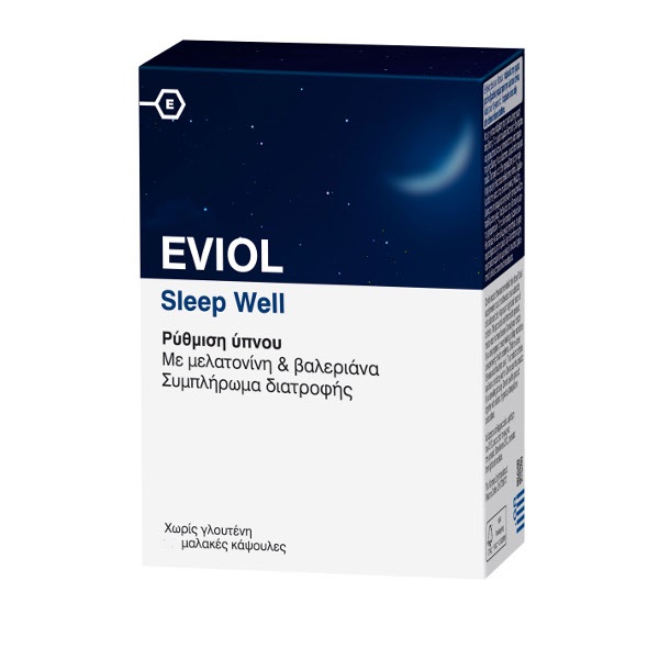 Eviol Sleep Well 60 μαλακές κάψουλες