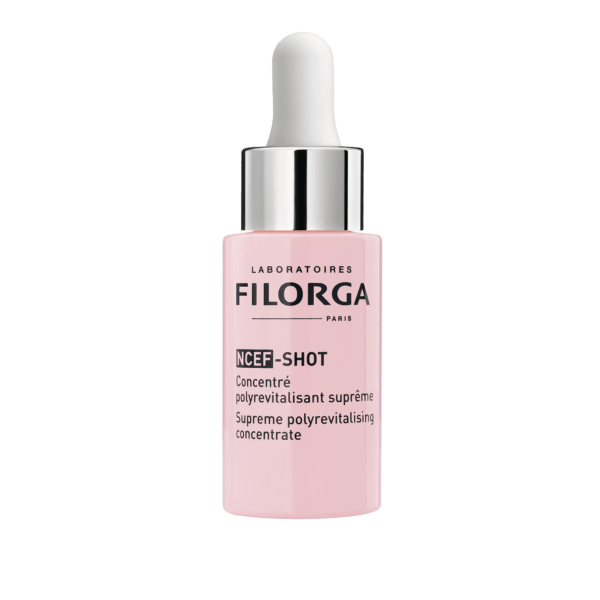 Filorga NCEF-SHOT Supreme Polyrevitalising Concentrate 15ml (Αντιγηραντικός Ορός Προσώπου -  [ρυτίδες-σύσφιξη-λάμψη])