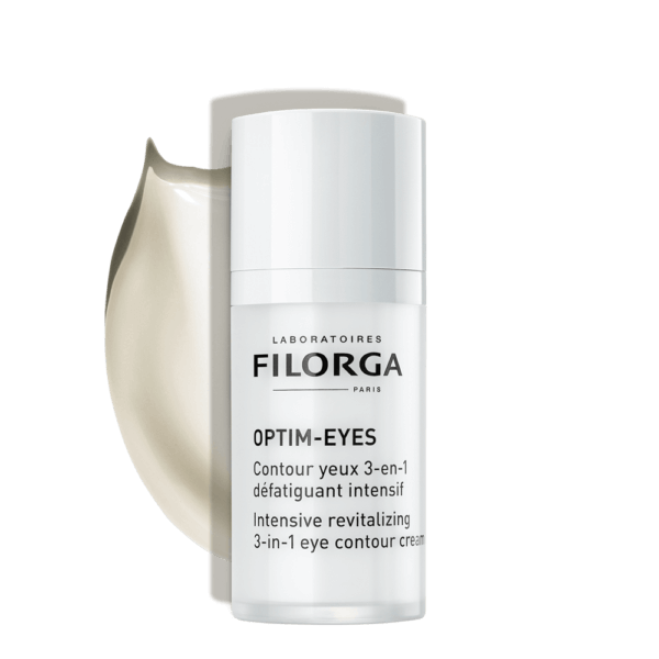 Filorga OPTIM-EYES Intensive Revitalising 3-in-1 Eye Contour Cream 15ml (Κρέμα 3σε1 για το Περίγραμμα Ματιών [Μαύροι Κύκλοι - Σακούλες - Λεπτές Γραμμές])