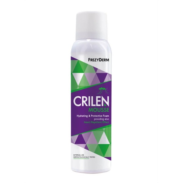 Frezyderm Crilen Mousse 150ml (Ενυδατικός αφρός με εντομοαπωθητική δράση)