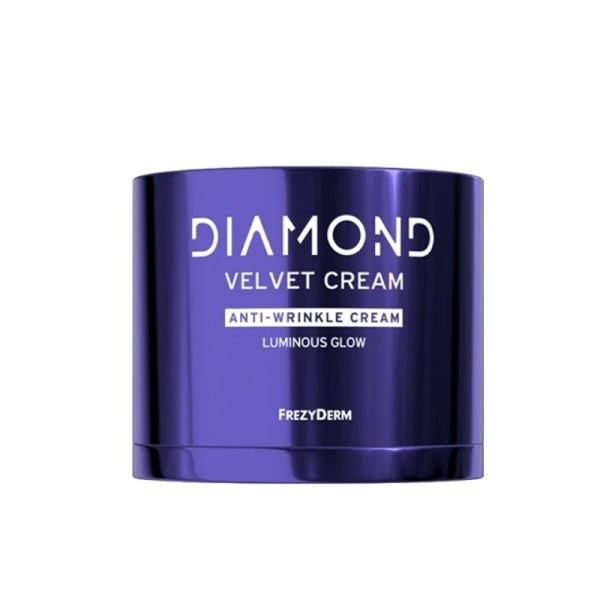 Frezyderm Diamond Velvet Anti-Wrinkle Cream Luminous Glow 50ml (Αντιρυτιδική - Ενυδατική Κρέμα Λάμψης 3 σε 1)