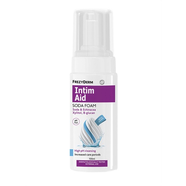 Frezyderm (Feminine) Intim Aid Soda Foam pH9.0 100ml (Αφρός Καθαρισμού για Ευαίσθητη Περιοχή)