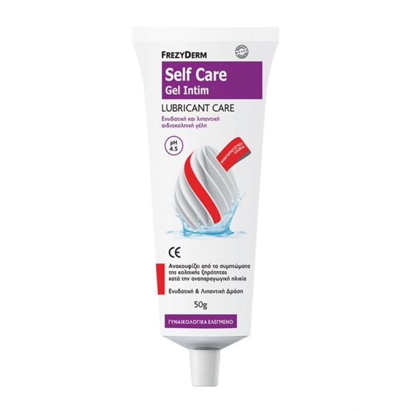 Frezyderm (Feminine) Self Care Gel Intim Lubricant Care 50gl (Ενυδατική και λιπαντική αιδοιoκολπική γέλη)