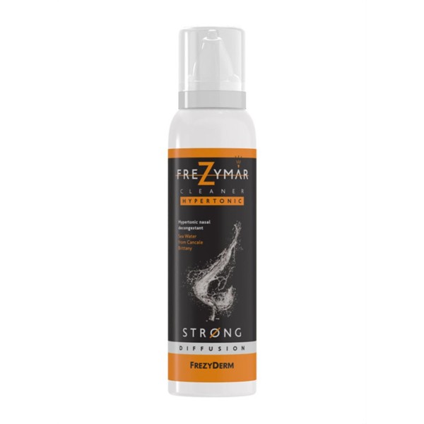 Frezyderm Frezymar Cleaner Hypertonic Strong 6y+ 120ml (Υπέρτονο Spray Ρινικής Αποσυμφόρησης Κατάλληλο για Ενήλικες & Παιδιά 6y+)