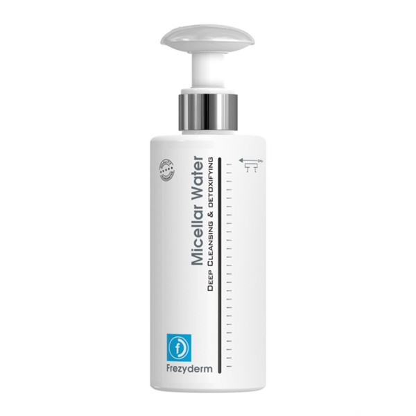 Frezyderm Micellar Water 200ml (Ενεργό μικκυλιακό νερό για πολύ βαθύ καθαρισμό και ταυτόχρονα ισχυρή ενυδάτωση, αντιγήρανση και προστασία από τη ρύπανση)