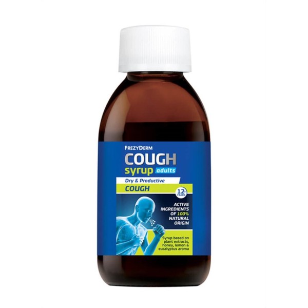 Frezyderm Cough Syrop Adults 12y+ 182g (Σιρόπι για Ξηρό και Παραγωγικό Βήχα)