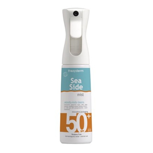 Frezyderm Sun Sea Side Dry Mist Spray SPF50+ 300ml (Αντηλιακό Mist Σώματος Κατάλληλο για Όλη την Οικογένεια)