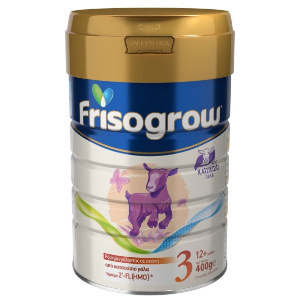 Frisogrow Goat 3 12m+ 400gr (Ρόφημα Γάλακτος σε Σκόνη από Κατσικίσιο Γάλα για Παιδιά από 12+ Μηνών)