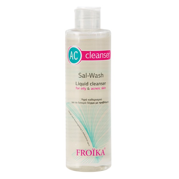 Froika Acne Ac Sal-Wash Liquid Cleanser 200ml (Υγρό Σαπούνι για το Λιπαρό με τάση Ακμής Δέρμα με Σαλικυλικό Οξύ 2%)