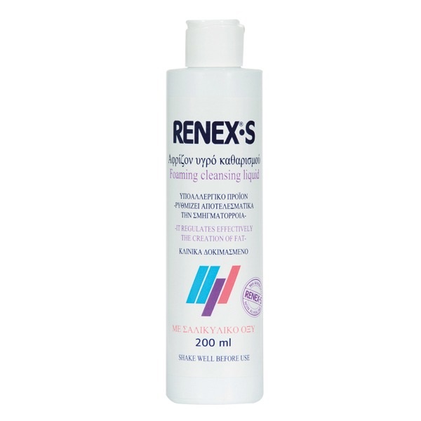 Froika Hair Care Renex-S Foaming Cleansing Liquid 200ml (Αφρίζον υγρό καθαρισμού με σαλικυλικό οξύ)