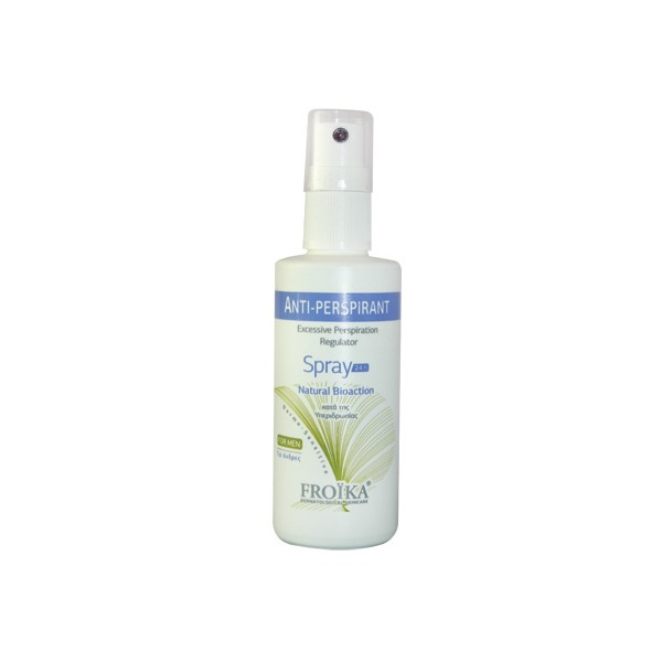 Froika Anti-Perspirant Spray for Men 60ml (Σπρέι ρύθμισης της Υπερέκκρισης Ιδρώτα) Froika Anti-Perspirant Spray for Men 60ml (Σπρέι ρύθμισης της Υπερέκκρισης Ιδρώτα)