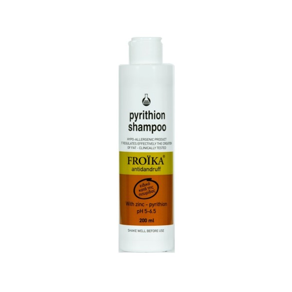 Froika Hair Care Pyrithion Shampoo Antidandruff 200ml (Σαμπουάν κατά της Πιτυρίδας)