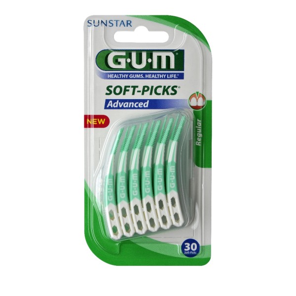 Sunstar G-U-M Soft-Picks Advanced Regular 30pcs