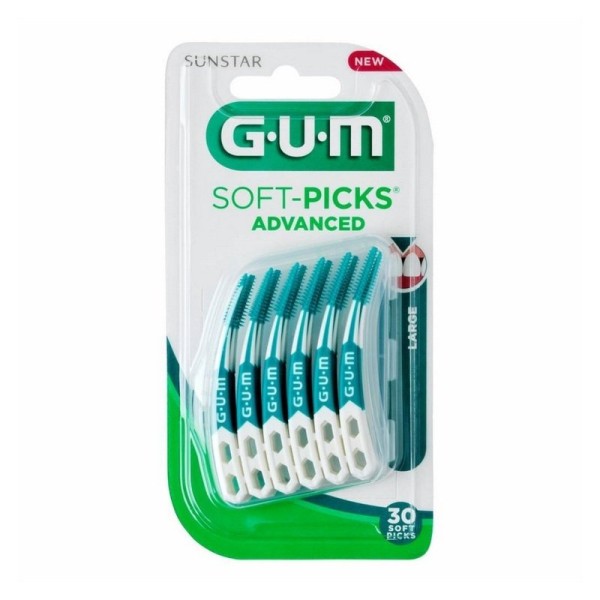 Sunstar G-U-M Soft-Picks Advanced Large 30pcs