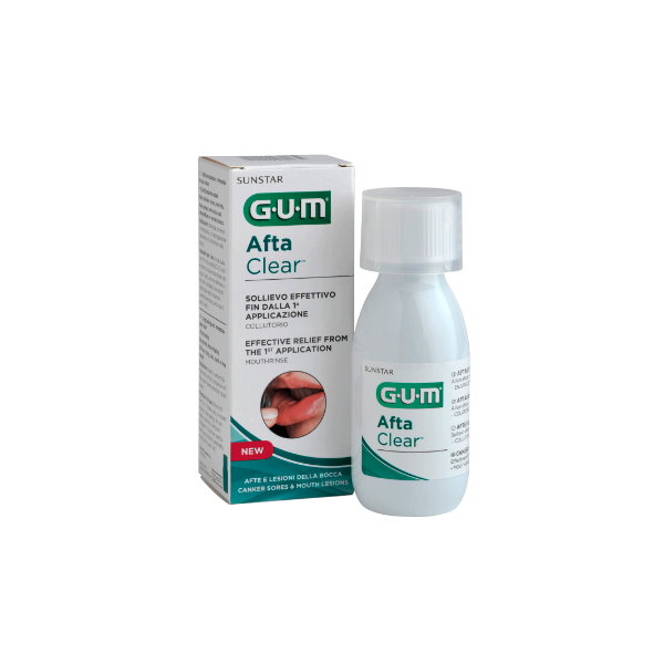 Sunstar G-U-M Στοματικό Διάλυμα AftaClear 120ml