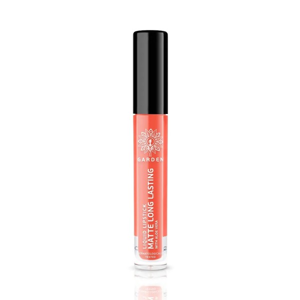 Garden Liquid Matte Lipstick Long Lasting No.03 Coral Peach 4ml (Υγρό Ματ Κραγιόν Μακράς Διαρκείας) Garden Liquid Matte Lipstick Long Lasting No.03 Coral Peach 4ml (Υγρό Ματ Κραγιόν Μακράς Διαρκείας)