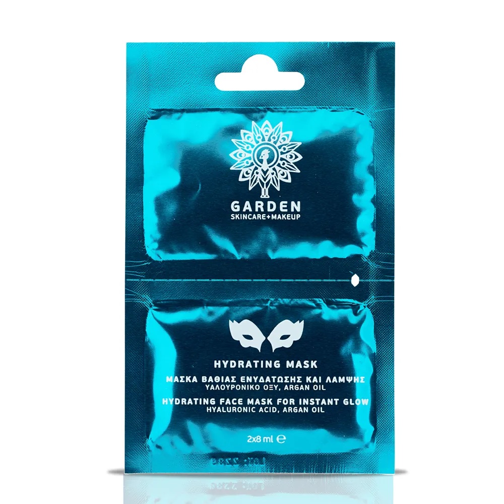 Garden of Panthenols <<Face Masks>> Hydrating Mask 2x8ml (Μάσκα Βαθιάς Ενυδάτωσης & Λάμψης με Υαλουρονικό Οξύ και Argan Oil) Garden of Panthenols <<Face Masks>> Hydrating Mask 2x8ml (Μάσκα Βαθιάς Ενυδάτωσης & Λάμψης με Υαλουρονικό Οξύ και Argan Oil)
