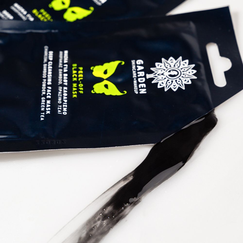 Garden of Panthenols <<Face Masks>> Peel-Off Black Mask 10ml (Μάσκα για Βαθύ Καθαρισμό με Άνθρακα Bamboo & Πράσινο Τσάι) Garden of Panthenols <<Face Masks>> Peel-Off Black Mask 10ml (Μάσκα για Βαθύ Καθαρισμό με Άνθρακα Bamboo & Πράσινο Τσάι)