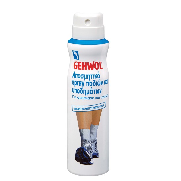 Gehwol Classic Foot & Shoe Deodorant Spray 150ml (Αποσμητικό Spray Ποδιών & Υποδημάτων) Ref:1123608 Gehwol Classic Foot & Shoe Deodorant Spray 150ml (Αποσμητικό Spray Ποδιών & Υποδημάτων) Ref:1123608