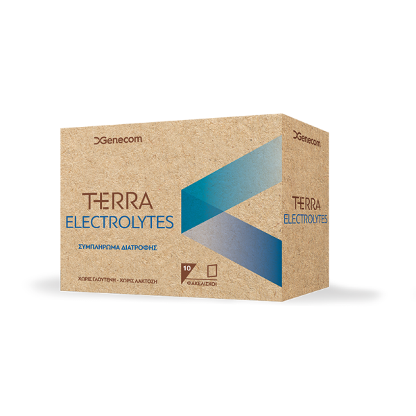 Genecom Terra Electrolytes 10sticks (Συμπλήρωμα Διατροφής με Ηλεκτρολύτες)