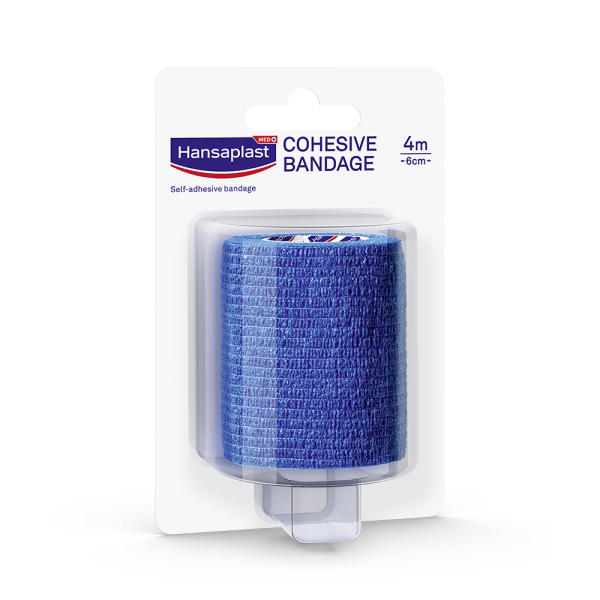 Hansaplast Cohesive Bandage 4m X 6cm (Αυτοκόλλητος Επίδεσμος)