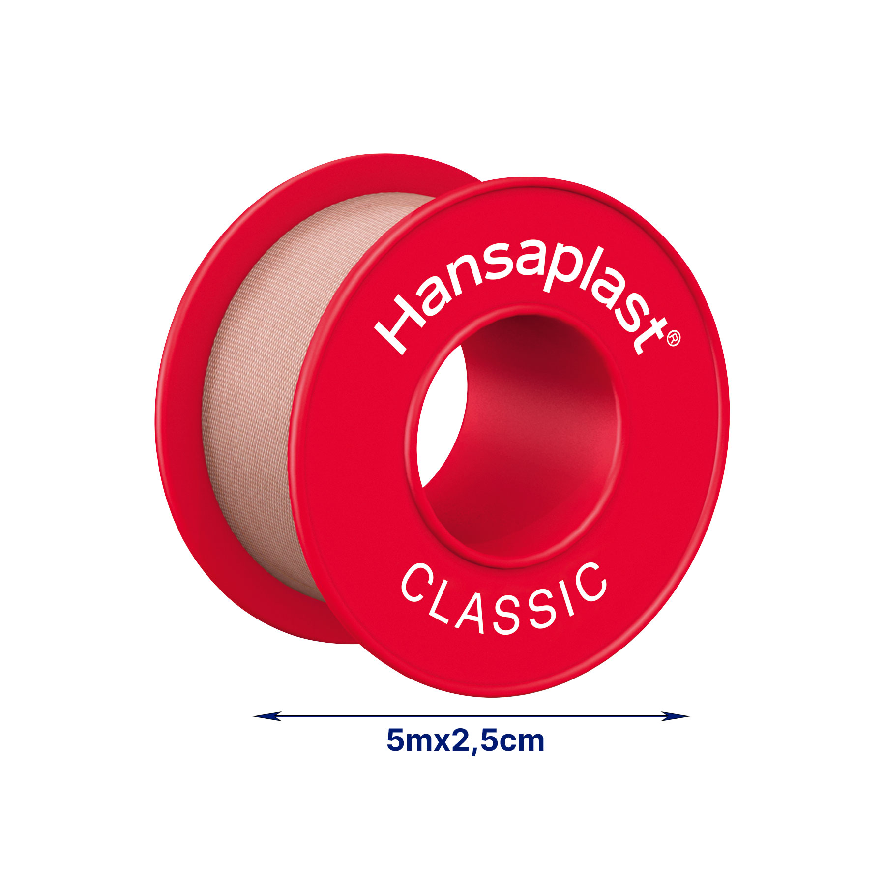 Hansaplast Med+ Fixation Tape Classic 5m x 2,50cm (Ταινία Στερέωσης) Hansaplast Med+ Fixation Tape Classic 5m x 2,50cm (Ταινία Στερέωσης)