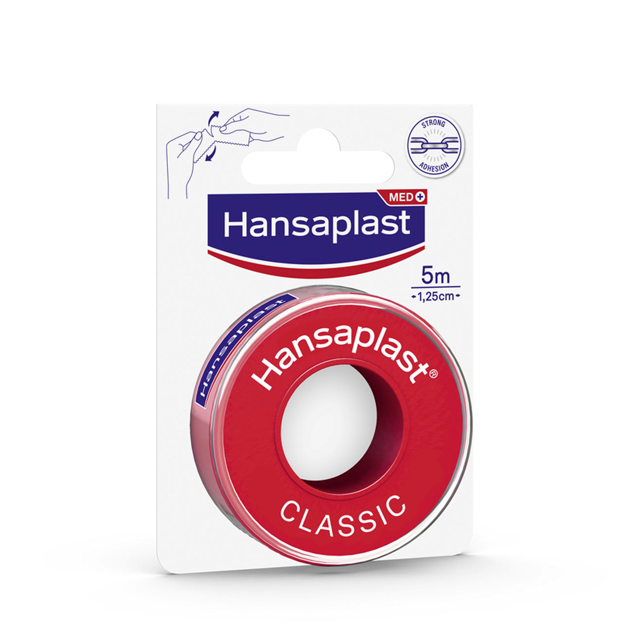 Hansaplast Med+ Fixation Tape Classic 5m x 1,25cm (Ταινία Στερέωσης) Hansaplast Med+ Fixation Tape Classic 5m x 1,25cm (Ταινία Στερέωσης)