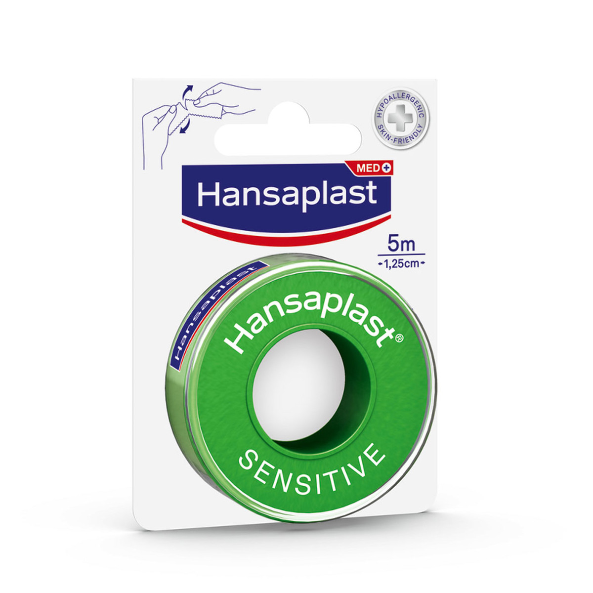 Hansaplast Med+ Fixation Tape Sensitive 5m x 1,25cm (Ταινία Στερέωσης) Hansaplast Med+ Fixation Tape Sensitive 5m x 1,25cm (Ταινία Στερέωσης)