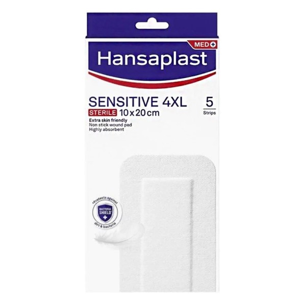 Hansaplast Med+ Sensitive 4XL Sterile 10X20cm 25pcs (Αποστειρωμένα Επιθέματα) Hansaplast Med+ Sensitive 4XL Sterile 10X20cm 25pcs (Αποστειρωμένα Επιθέματα)