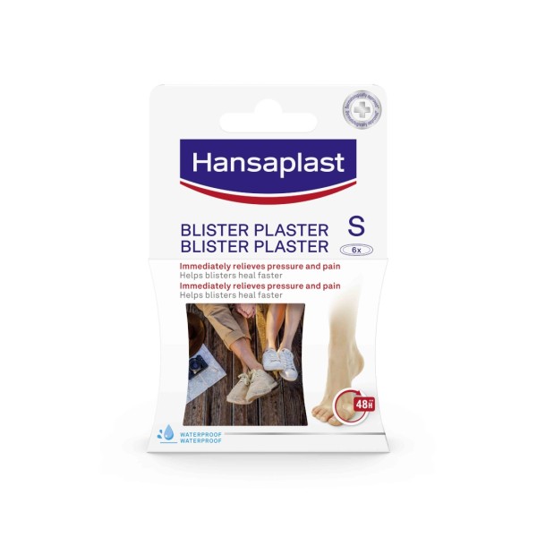 Hansaplast Foot Expert Επιθέματα για Φουσκάλες (Μέγεθος: S) 6τεμάχια
