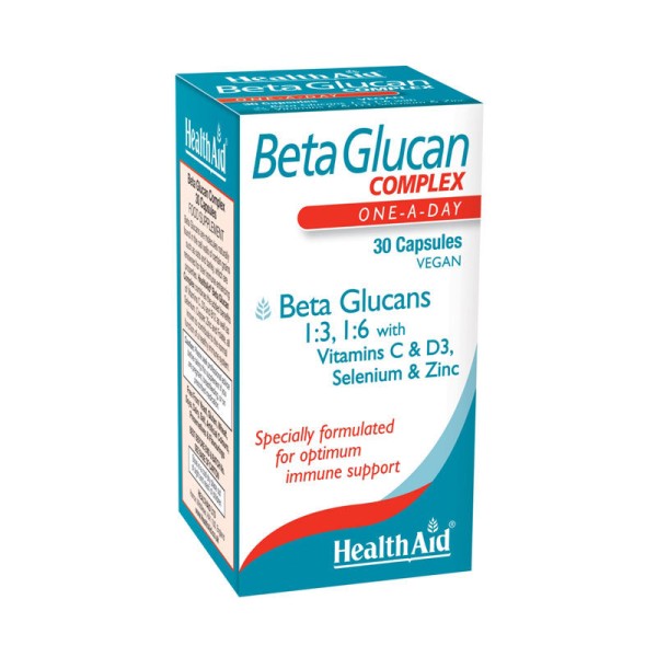 Health Aid Beta Glucan Complex +D3 2.000iu 30caps