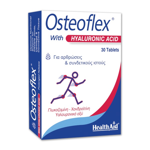 Health Aid Osteoflex with Hyalyronic Acid 30tablets