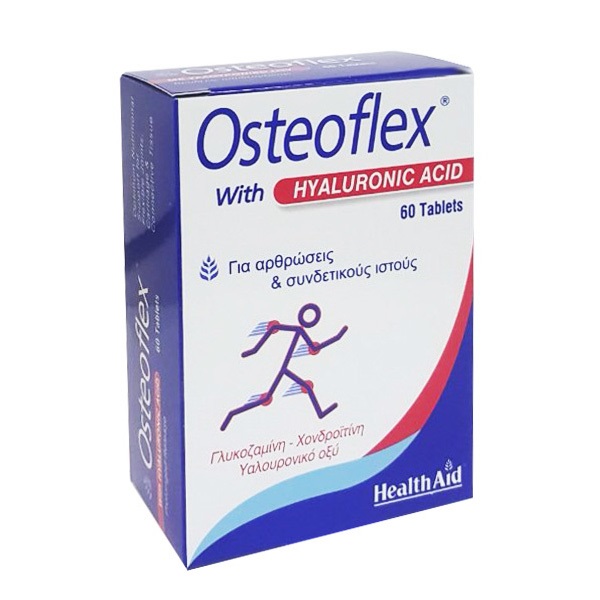 Health Aid Osteoflex with Hyalyronic Acid 60tablets