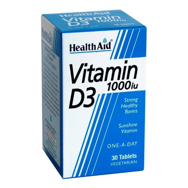 Health Aid Vitamin D3 1000iu 30 tablets