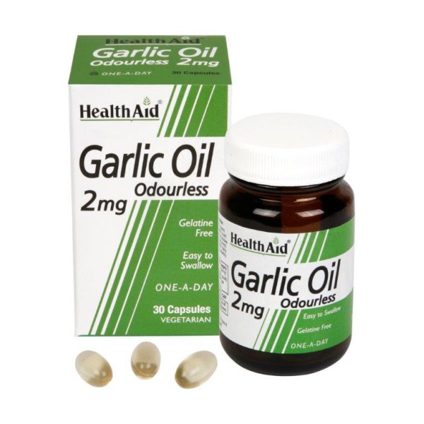 Health Aid Garlic Oil 2mg 30caps